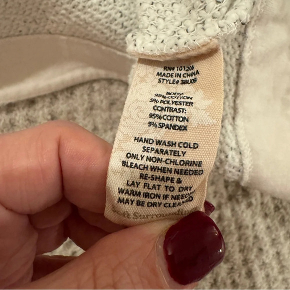 Soft Surroundings Westport Boucle Quarter Zip Petite Pullover - Picture 7 of 10